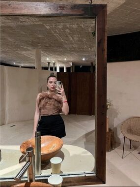 Zara Strapless Top